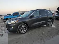 Salvage cars for sale at Haslet, TX auction: 2020 Ford Escape Titanium