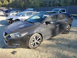 Carros salvage sin ofertas aún a la venta en subasta: 2017 Nissan Maxima 3.5S