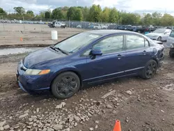 Salvage cars for sale at Chalfont, PA auction: 2008 Honda Civic LX