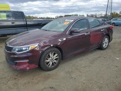 Salvage cars for sale at Windsor, NJ auction: 2016 KIA Optima LX