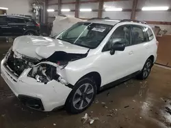 Salvage cars for sale at Pekin, IL auction: 2018 Subaru Forester 2.5I