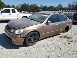 Salvage cars for sale at Madisonville, TN auction: 2000 Lexus GS 300