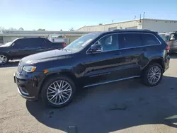 Jeep Vehiculos salvage en venta: 2017 Jeep Grand Cherokee Summit