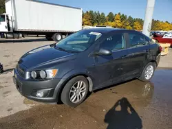 Chevrolet salvage cars for sale: 2012 Chevrolet Sonic LT