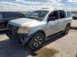 Salvage cars for sale at Tucson, AZ auction: 2013 Nissan Armada SV