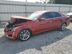 Salvage cars for sale at Gastonia, NC auction: 2017 Cadillac CTS Luxury