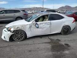 Salvage cars for sale at North Las Vegas, NV auction: 2016 Lexus IS 200T