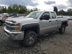 Salvage cars for sale at Portland, OR auction: 2016 Chevrolet Silverado K2500 Heavy Duty