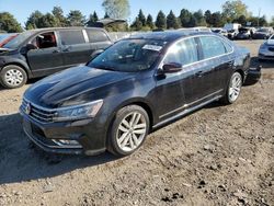 Salvage cars for sale at auction: 2018 Volkswagen Passat SEL Premium