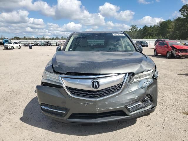 2016 Acura MDX Technology