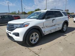 Ford Explorer xlt salvage cars for sale: 2020 Ford Explorer XLT