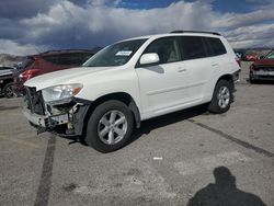 Salvage cars for sale at North Las Vegas, NV auction: 2010 Toyota Highlander