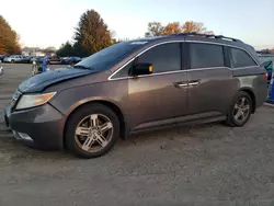 Salvage cars for sale at Finksburg, MD auction: 2011 Honda Odyssey Touring