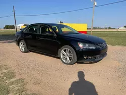 Salvage cars for sale at Grand Prairie, TX auction: 2012 Volkswagen Passat SE