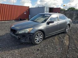 Salvage cars for sale at Homestead, FL auction: 2012 Honda Accord EX