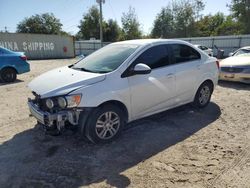 Salvage cars for sale at Midway, FL auction: 2015 Chevrolet Sonic LT