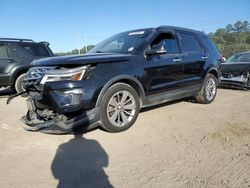 Salvage cars for sale at Greenwell Springs, LA auction: 2019 Ford Explorer Limited