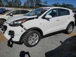 Salvage cars for sale from Copart Spartanburg, SC: 2019 KIA Sportage LX