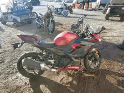 Salvage cars for sale from Copart Spartanburg, SC: 2019 Kawasaki EX400