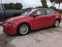 2021 Toyota Corolla LE en venta en Riverview, FL