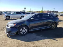 Salvage cars for sale at Chicago Heights, IL auction: 2012 Toyota Camry Base