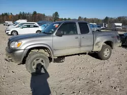 Salvage trucks for sale at Candia, NH auction: 2003 Toyota Tundra Access Cab SR5