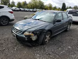 Honda salvage cars for sale: 2001 Honda Accord Value