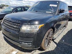 Flood-damaged cars for sale at auction: 2015 Land Rover Range Rover Supercharged