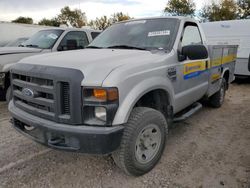 Salvage trucks for sale at Pekin, IL auction: 2008 Ford F350 SRW Super Duty