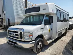 Salvage trucks for sale at Grand Prairie, TX auction: 2016 Ford Econoline E450 Super Duty Cutaway Van