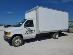 Vehiculos salvage en venta de Copart Arcadia, FL: 2003 Ford Econoline E350 Super Duty Cutaway Van