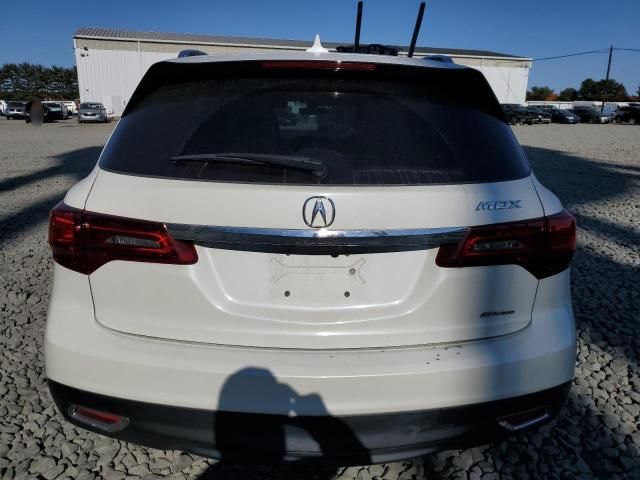 2016 Acura MDX Technology