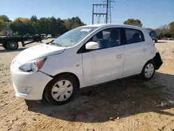 Mitsubishi salvage cars for sale: 2015 Mitsubishi Mirage DE