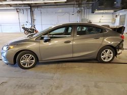 Salvage cars for sale at Wheeling, IL auction: 2018 Chevrolet Cruze LT