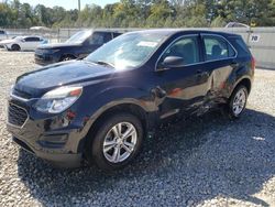 Salvage cars for sale at Ellenwood, GA auction: 2017 Chevrolet Equinox LS