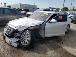 Salvage cars for sale at Chicago Heights, IL auction: 2018 Cadillac ATS Luxury