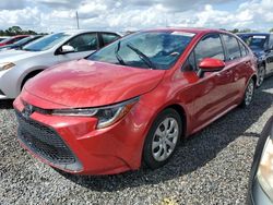 Toyota Corolla le salvage cars for sale: 2021 Toyota Corolla LE