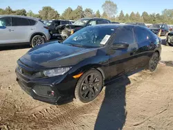 Honda salvage cars for sale: 2018 Honda Civic Sport