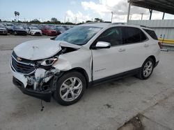 Salvage cars for sale at Corpus Christi, TX auction: 2018 Chevrolet Equinox Premier