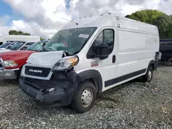 Salvage trucks for sale at Mebane, NC auction: 2021 Dodge RAM Promaster 2500 2500 High