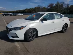 Nissan salvage cars for sale: 2021 Nissan Sentra SR