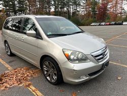 Salvage cars for sale at North Billerica, MA auction: 2005 Honda Odyssey Touring