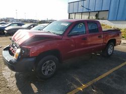 Dodge salvage cars for sale: 2007 Dodge Dakota Quattro