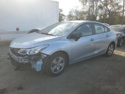 Salvage cars for sale at Baltimore, MD auction: 2017 Chevrolet Cruze LS