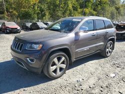 Jeep salvage cars for sale: 2015 Jeep Grand Cherokee Limited