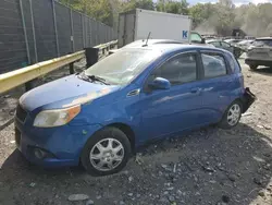 Chevrolet Aveo salvage cars for sale: 2011 Chevrolet Aveo LS