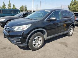 Salvage cars for sale at Rancho Cucamonga, CA auction: 2015 Honda CR-V LX