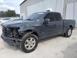 Salvage cars for sale at Apopka, FL auction: 2016 Ford F150 Super Cab