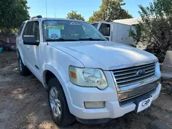 Ford salvage cars for sale: 2008 Ford Explorer XLT