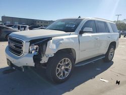 Salvage cars for sale at Wilmer, TX auction: 2015 GMC Yukon SLT